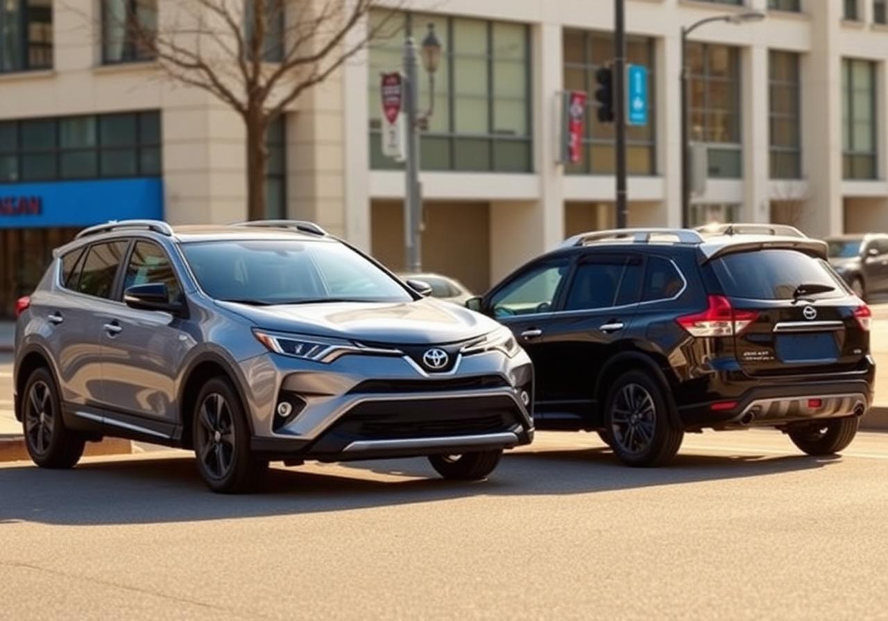 Compact SUV — RAV4, X-Trail or similar