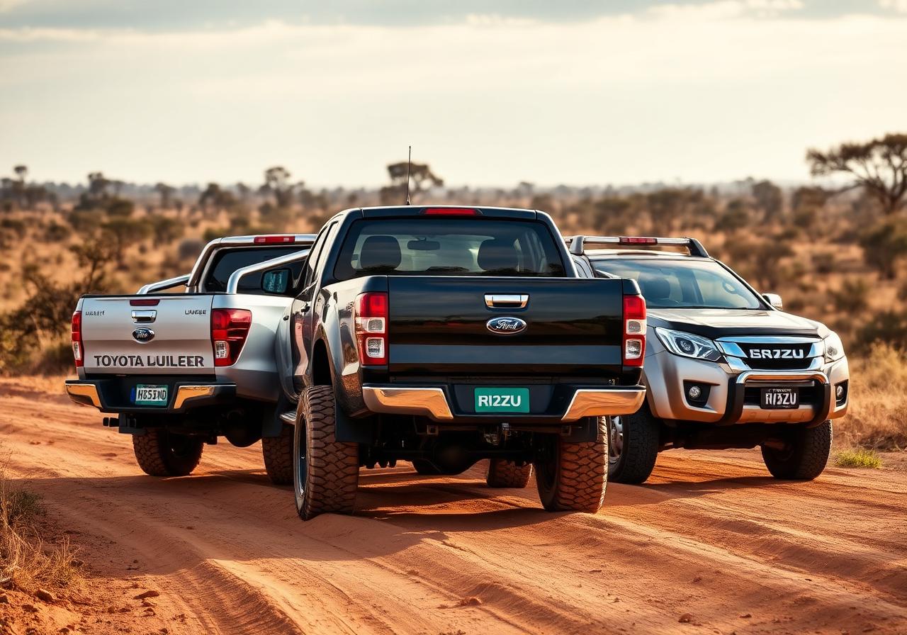 Double Cab 4x4 — Hilux, Ranger, D-Max or similar