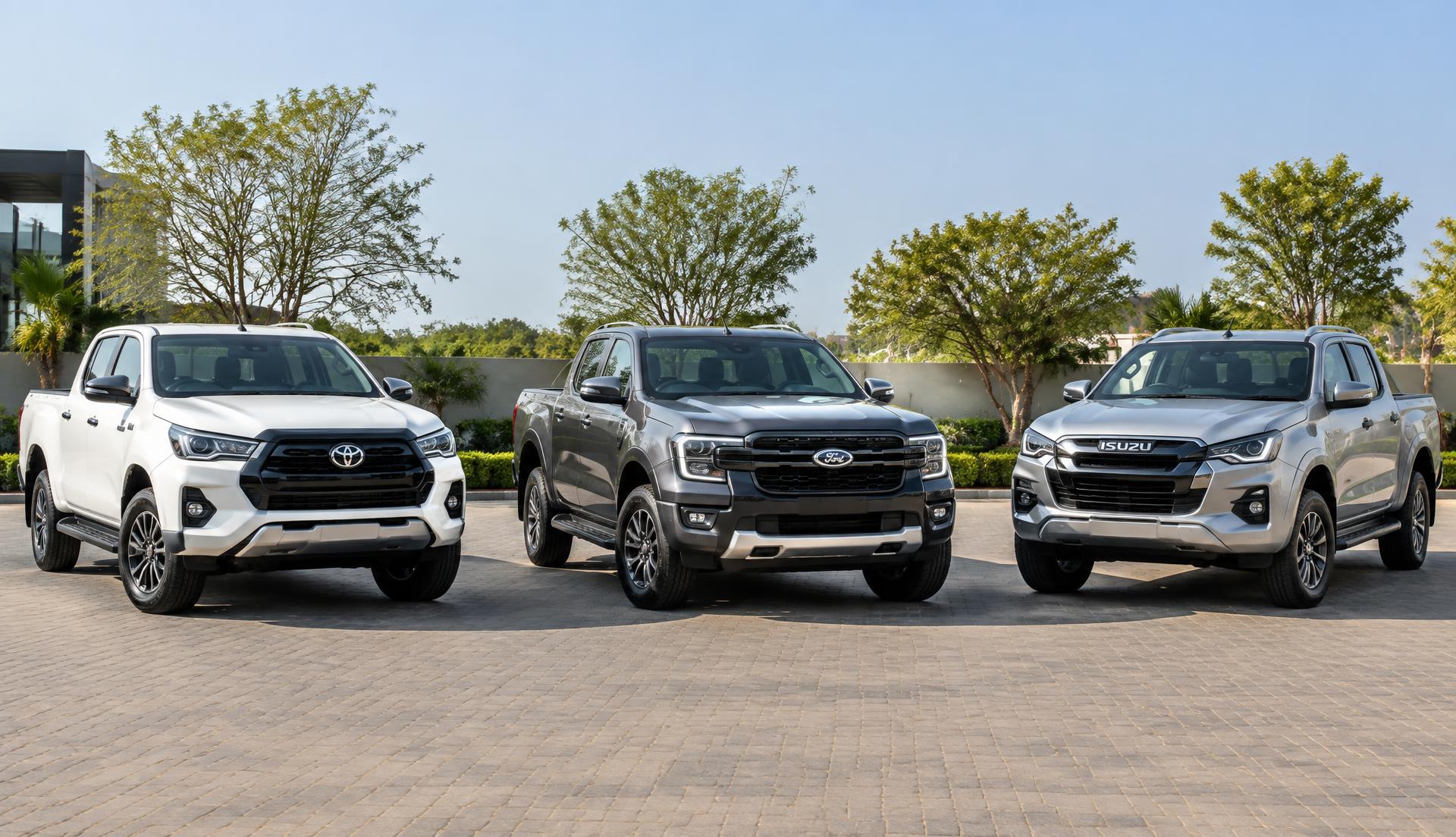 Double Cab 4x4 — Hilux, Ranger, D-Max or similar