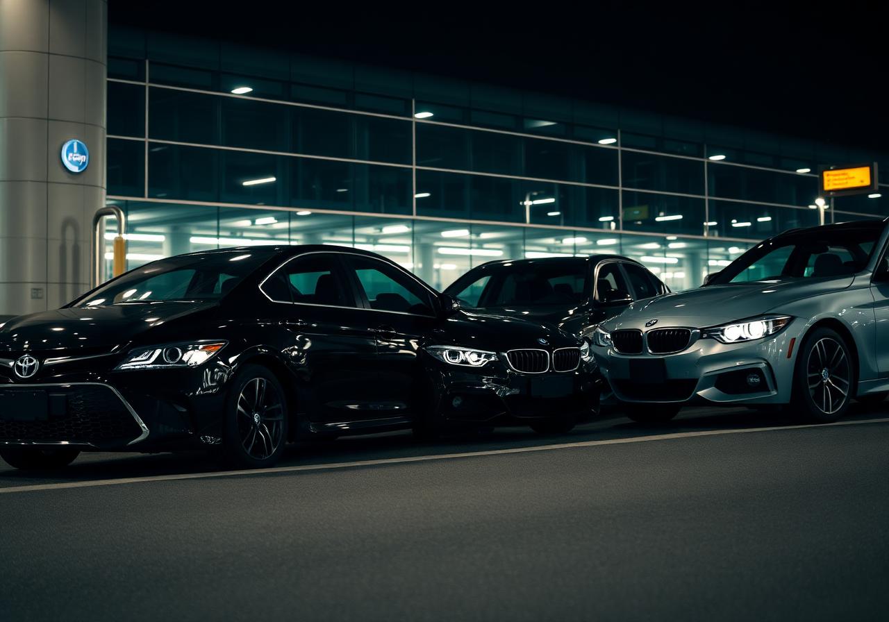Executive Sedan — Camry, C-Class, 3 Series or similar