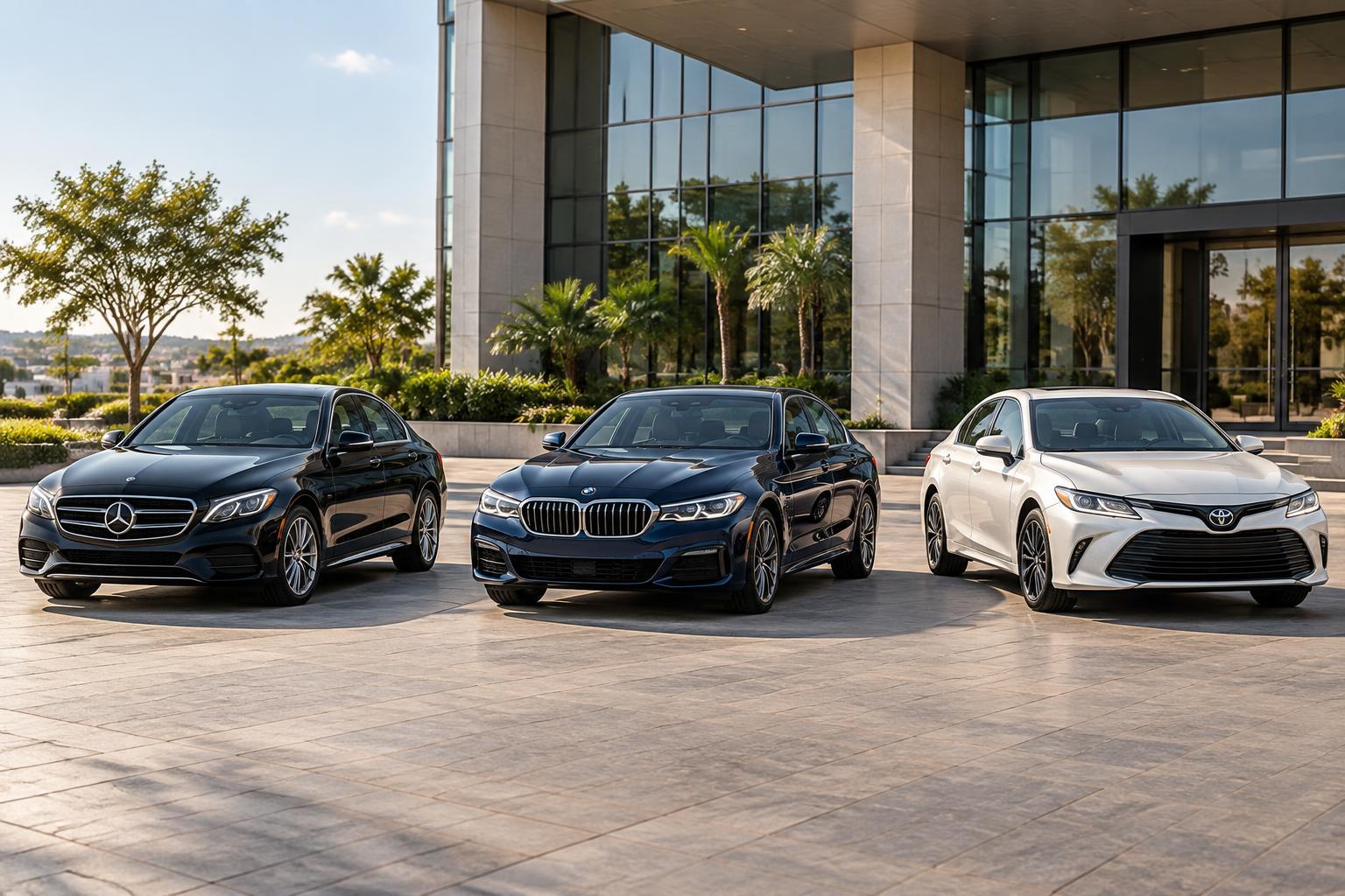 Executive Sedan — Camry, C-Class, 3 Series or similar
