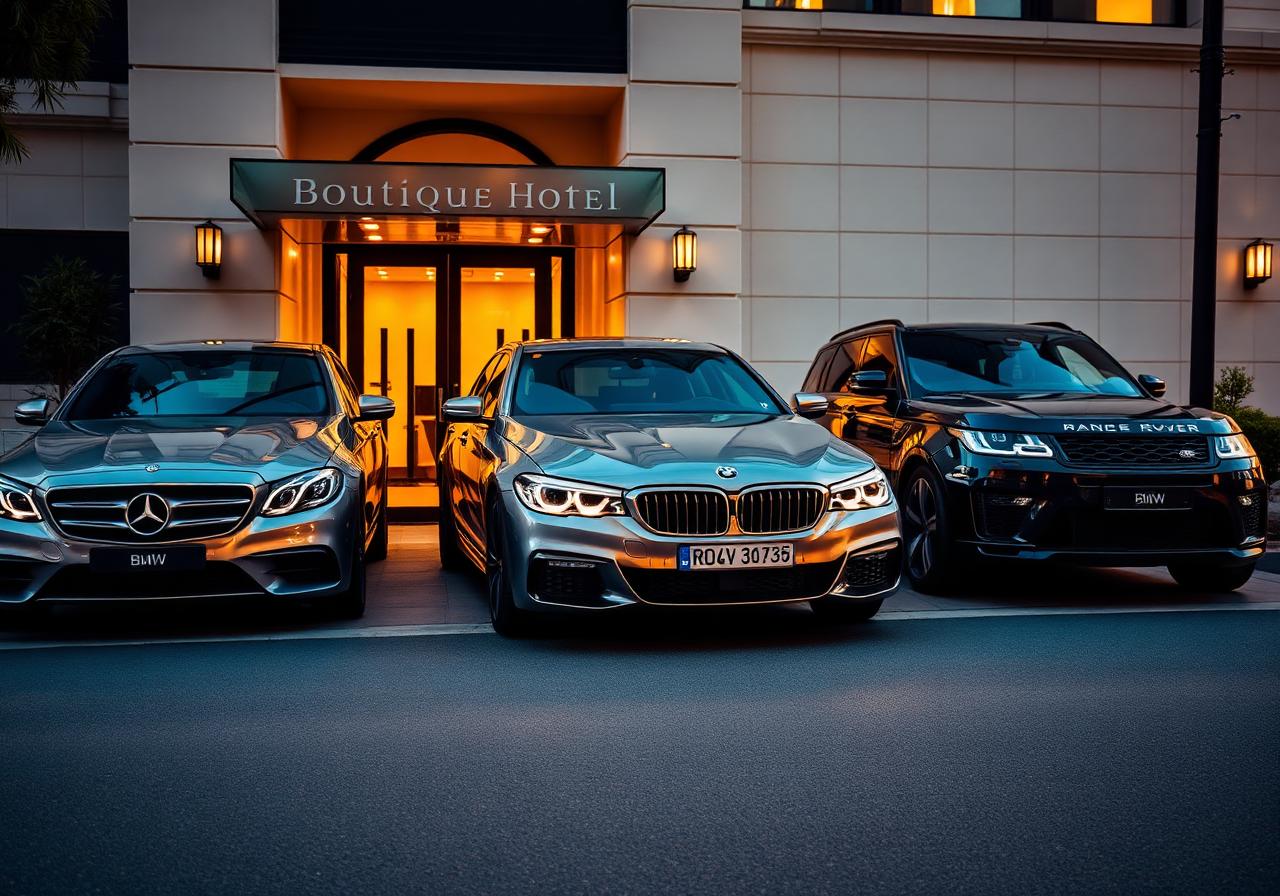 Luxury / Premium — E-Class, 5 Series, Range Rover or similar