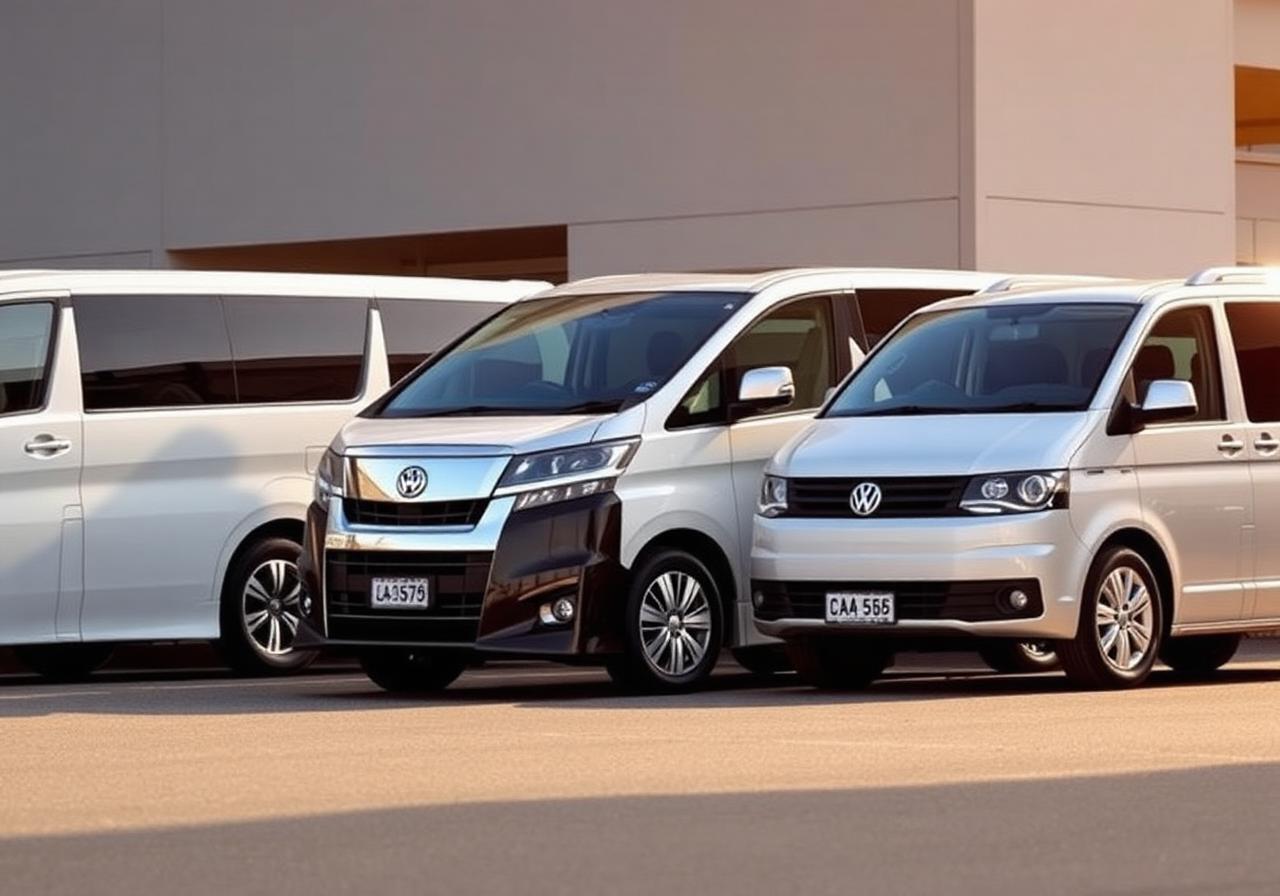 Vans / MPV — Alphard, Serena, Caravelle or similar